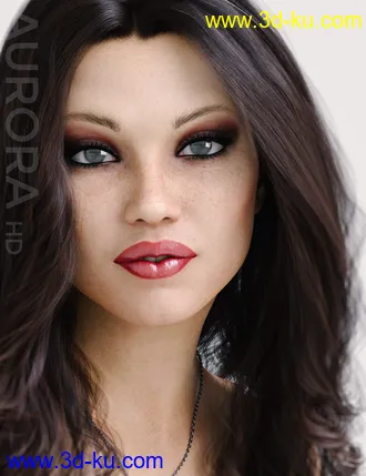 3D打印模型Aurora HD For Genesis 8 Female的图片