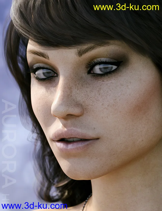 Aurora HD For Genesis 8 Female模型的图片8