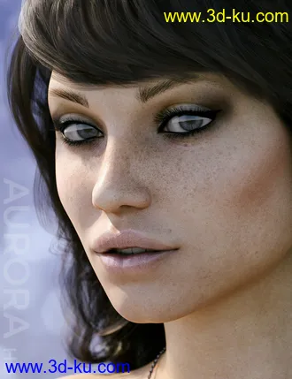 3D打印模型Aurora HD For Genesis 8 Female的图片
