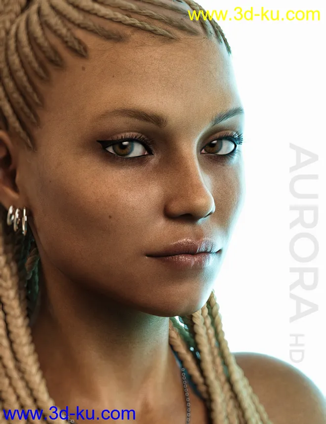 Aurora HD For Genesis 8 Female模型的图片11
