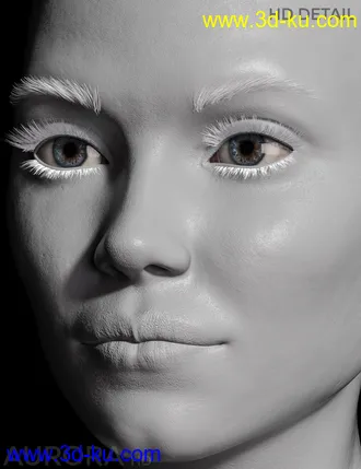 3D打印模型Aurora HD For Genesis 8 Female的图片