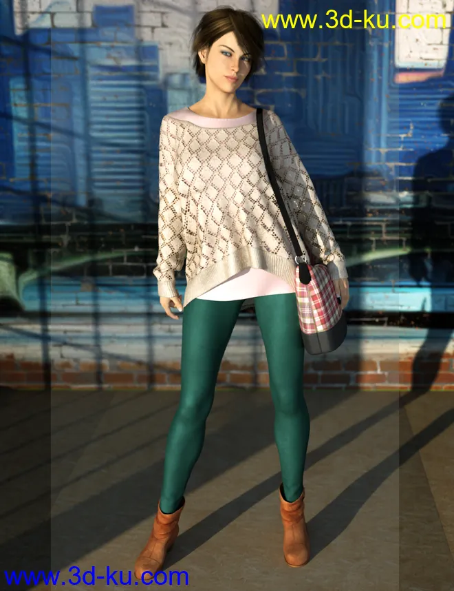 Autumnal Outfit Textures模型的图片2
