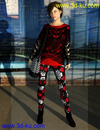 3D打印模型Autumnal Outfit Textures的图片