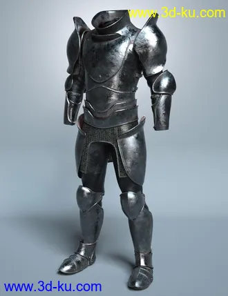 3D打印模型Battleworn Armor for Genesis 8 Male的图片