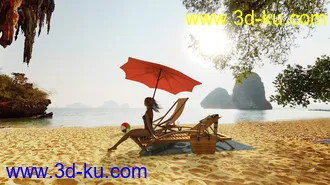 3D打印模型Beach Fun的图片