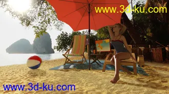 3D打印模型Beach Fun的图片