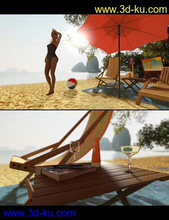 3D打印模型Beach Fun的图片