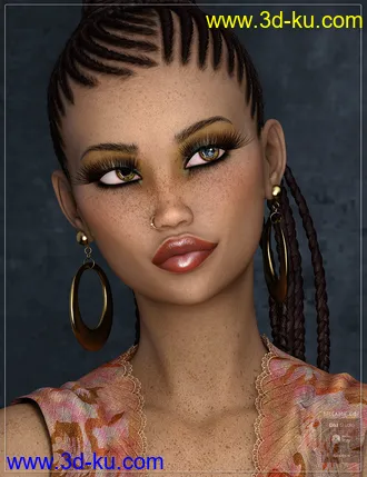 3D打印模型Bellamie for Genesis 8 Female的图片