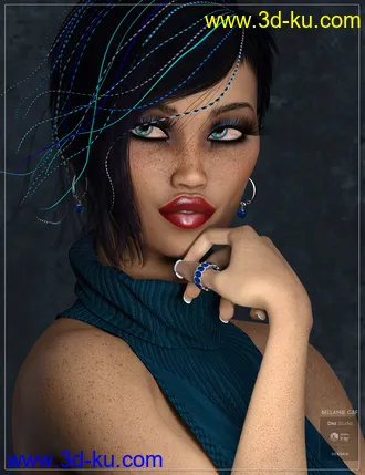 3D打印模型Bellamie for Genesis 8 Female的图片
