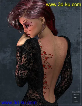 3D打印模型Bellamie for Genesis 8 Female的图片