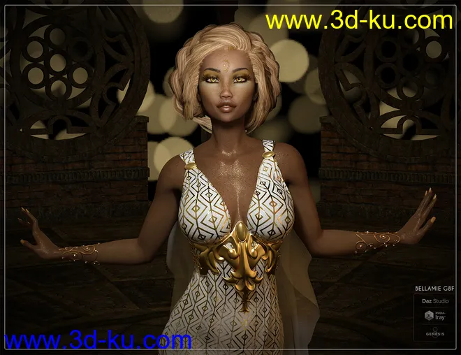 Bellamie for Genesis 8 Female模型的图片13
