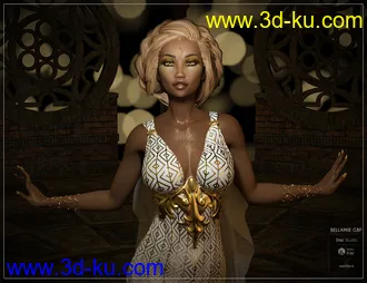 3D打印模型Bellamie for Genesis 8 Female的图片