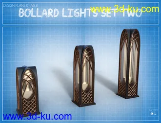 3D打印模型Bollard Garden Lighting的图片