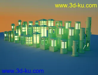 3D打印模型Bollard Garden Lighting的图片