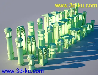3D打印模型Bollard Garden Lighting的图片