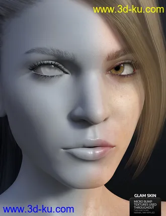 3D打印模型Bramble HD for Genesis 3 & 8 Female的图片