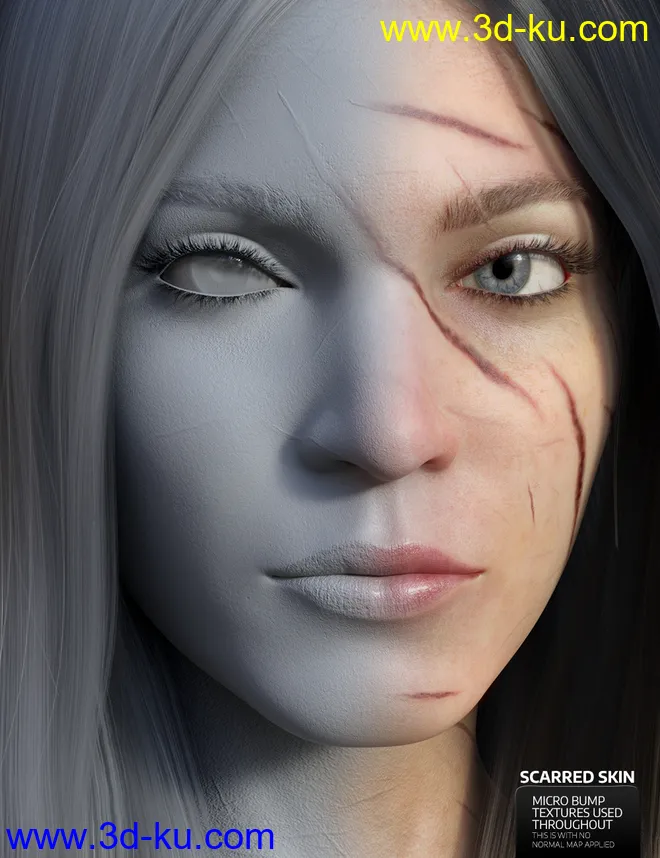 Bramble HD for Genesis 3 & 8 Female模型的图片5