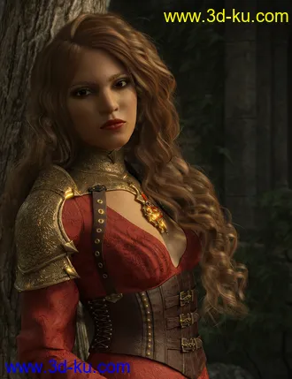 3D打印模型Bramble HD for Genesis 3 & 8 Female的图片