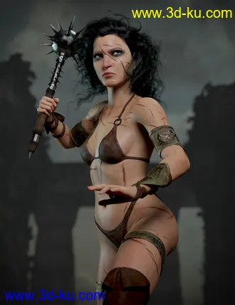 3D打印模型Bramble HD for Genesis 3 & 8 Female的图片