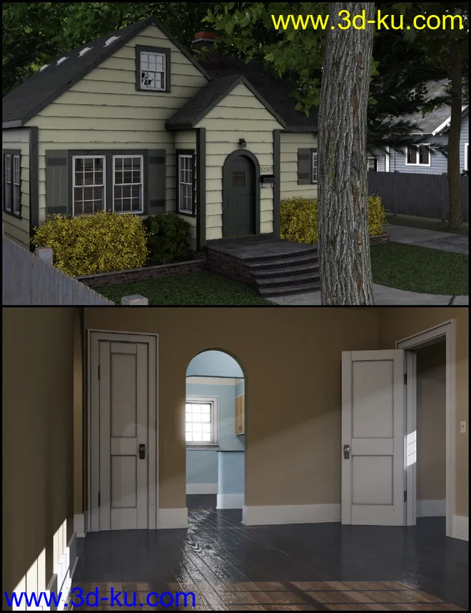 C3D Neighborhood XPack 2模型的图片1
