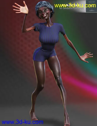 3D打印模型Candy for Genesis 8 Female的图片