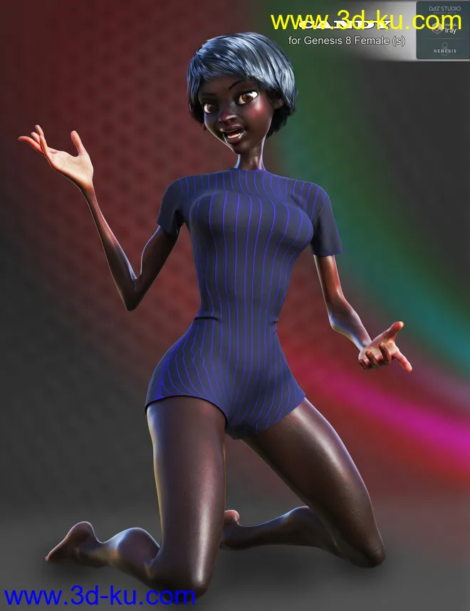 Candy for Genesis 8 Female模型的图片6