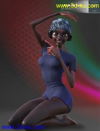 3D打印模型Candy for Genesis 8 Female的图片