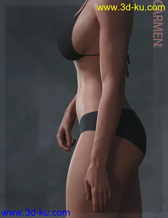 Carmen HD & Smile HD Expression for Genesis 8 Female模型的图片13