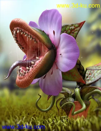 3D打印模型Carnivorous Plant HD的图片