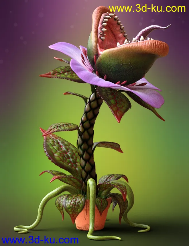 Carnivorous Plant HD模型的图片3