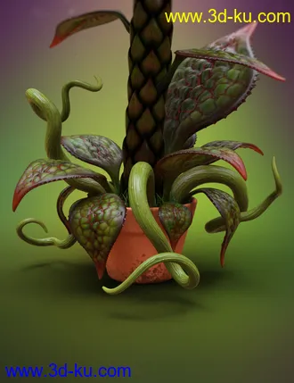 3D打印模型Carnivorous Plant HD的图片