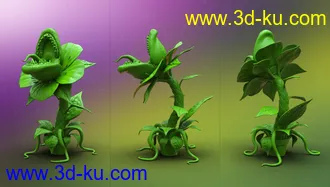 3D打印模型Carnivorous Plant HD的图片