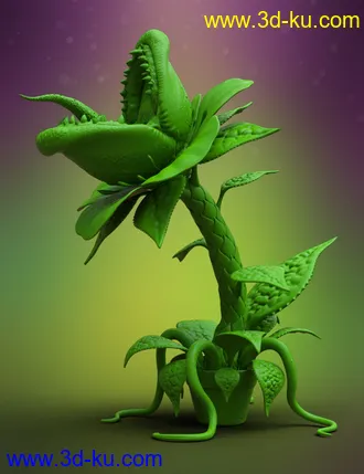 3D打印模型Carnivorous Plant HD的图片