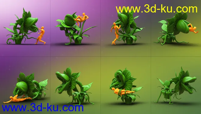 Carnivorous Plant HD模型的图片11