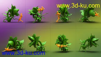 3D打印模型Carnivorous Plant HD的图片