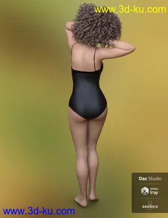 3D打印模型Carolina HD for Genesis 8 Female的图片