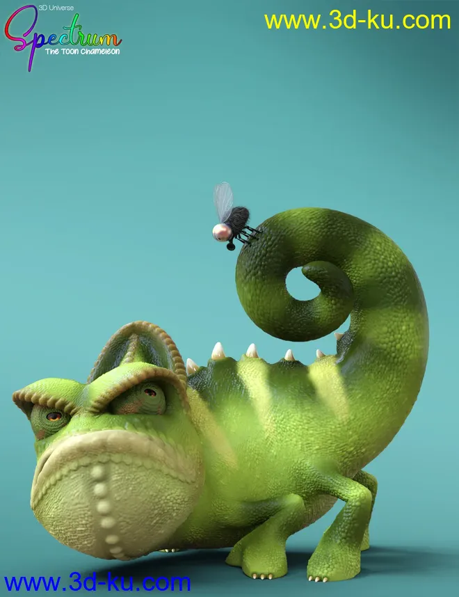 Cartoon Chameleon模型的图片1