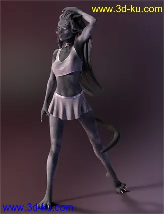 3D打印模型Catgirl Megapack for Genesis 8 Female(s)的图片
