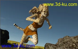 Catgirl Megapack for Genesis 8 Female(s)模型的图片15