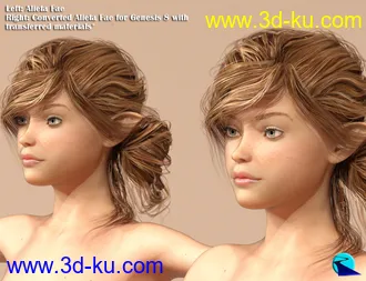 3D打印模型Character Converter from Genesis 3 Female to Genesis 8 Female的图片