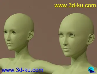 3D打印模型Character Converter from Genesis 3 Female to Genesis 8 Female的图片