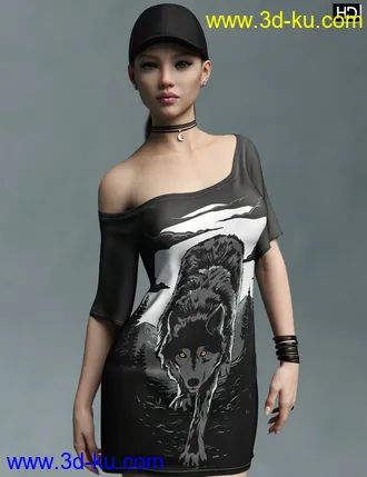 3D打印模型Charlie HD for Genesis 8 Female的图片