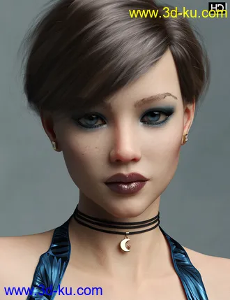 3D打印模型Charlie HD for Genesis 8 Female的图片