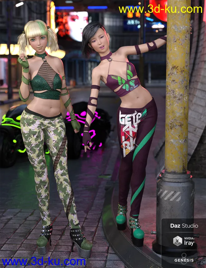 Charmer Outfit Textures模型的图片1