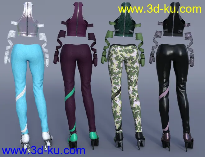 Charmer Outfit Textures模型的图片2