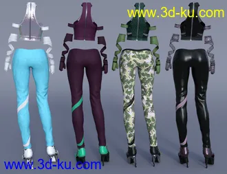 3D打印模型Charmer Outfit Textures的图片
