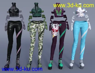 3D打印模型Charmer Outfit Textures的图片