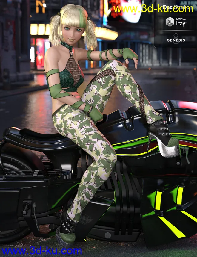Charmer Outfit Textures模型的图片4