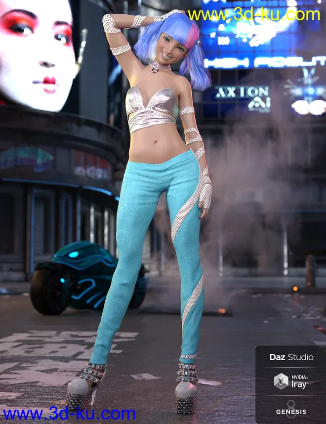 Charmer Outfit Textures模型的图片7