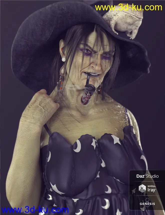 Circe for Genesis 8 Female模型的图片1